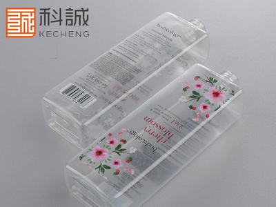 花香沐浴露標(biāo)簽 透明