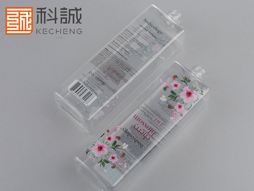 花香沐浴露標(biāo)簽 透明